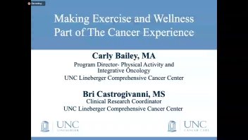 Brett PHILLIPS, Clinical Research Coordinator, MA, Exercise Physiology, University of North Carolina at Chapel Hill, NC, UNC, Lineberger  Comprehensive Cancer Center